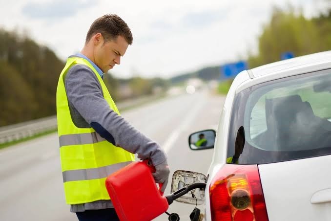 Fuel delivery roadside assistance