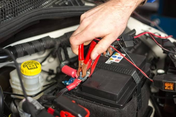 Jump start roadside service